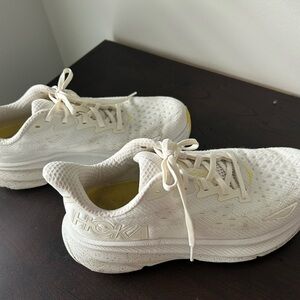 Hoka white Athletic Shoes